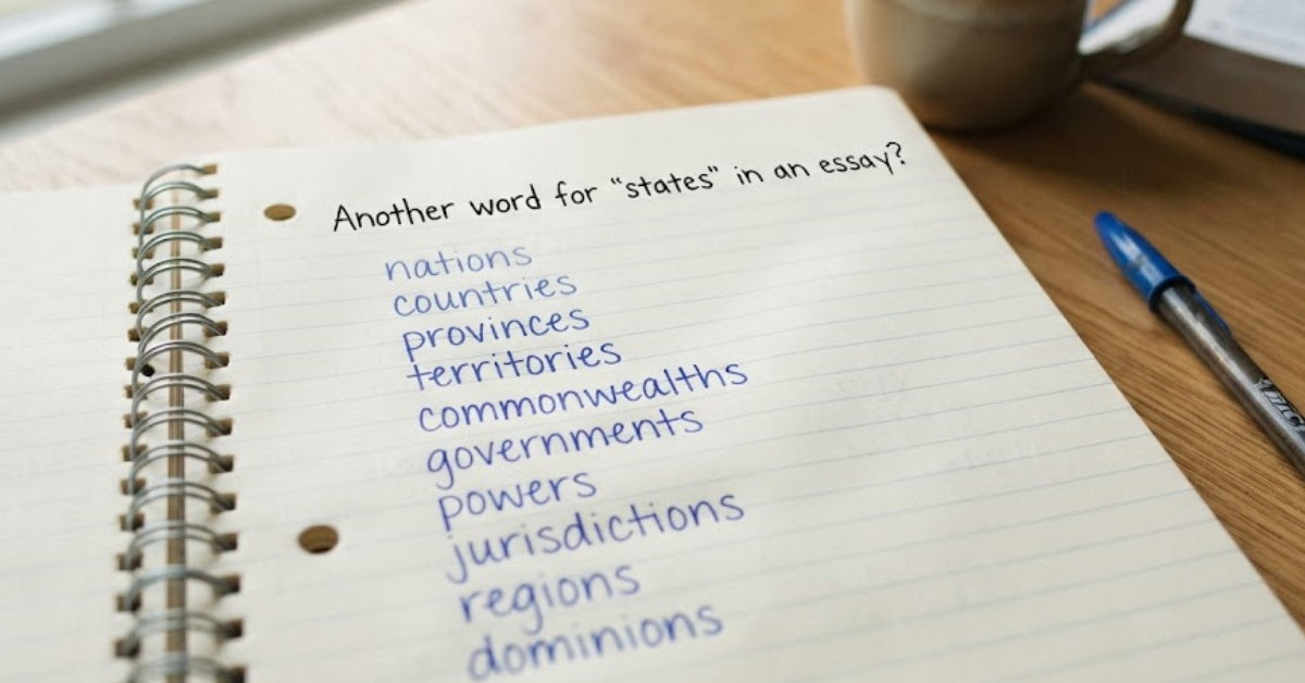 Another Word for States in an Essay: 20+ Better Alternatives